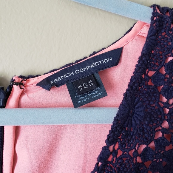 French Connection crocheted dress - Picture 2 of 4